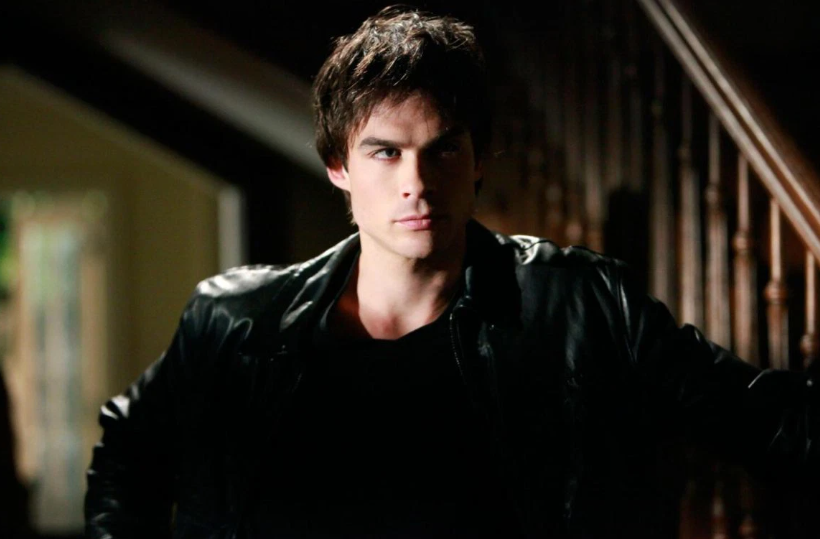 Ian Somerhalder as Damon in the hit show, The Vampire Diaries.