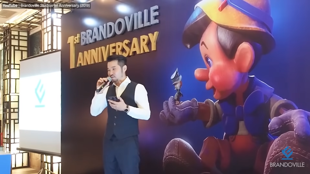 Ken Lai at the Brandoville 1st Anniversary celebration.