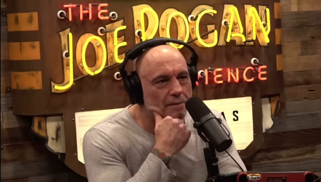 A still from The Joe Rogan Experience #2187