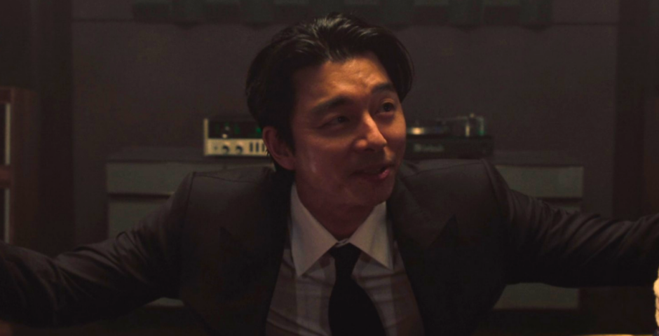 Gong Yoo as the Recruiter in Squid Game