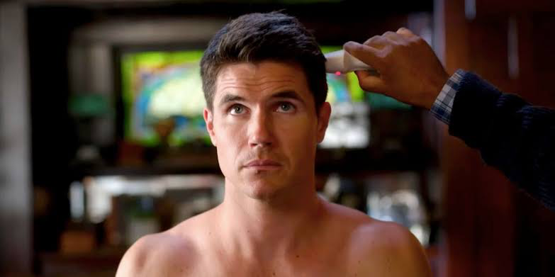 Robbie Amell’s Nathan Brown getting his consciousness being transferred into the digital afterlife 