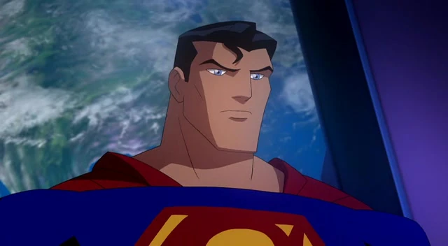 Mark Harmon's Superman in Justice League: Crisis on Two Earths