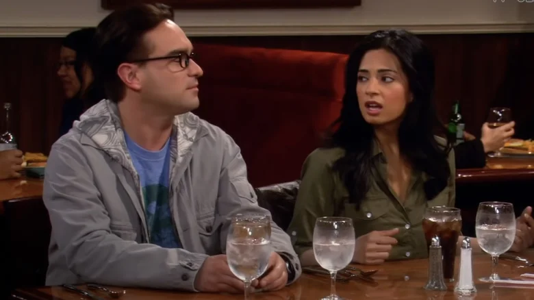 Johnny Galecki and Aarti Mann from TBBT