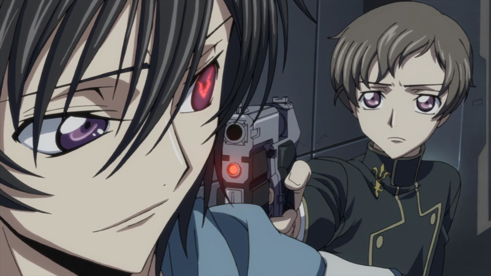 Lelouch and Rolo in Code Geass Season 2