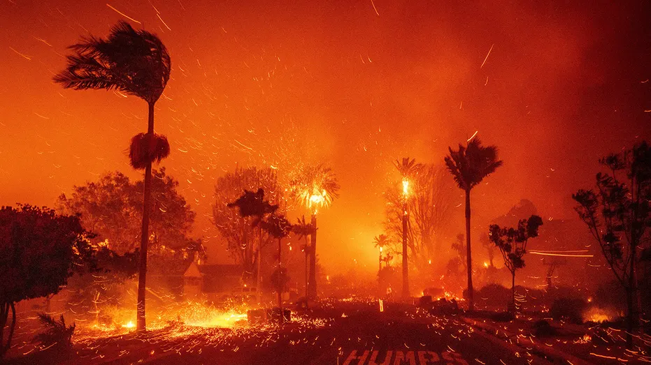 The LA fires have destroyed many homes || Fox News