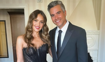 Jessica Alba with husband Cash Warren