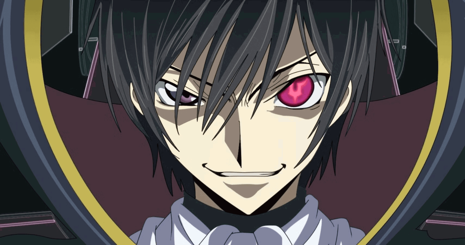 Lelouch from Code Geass.