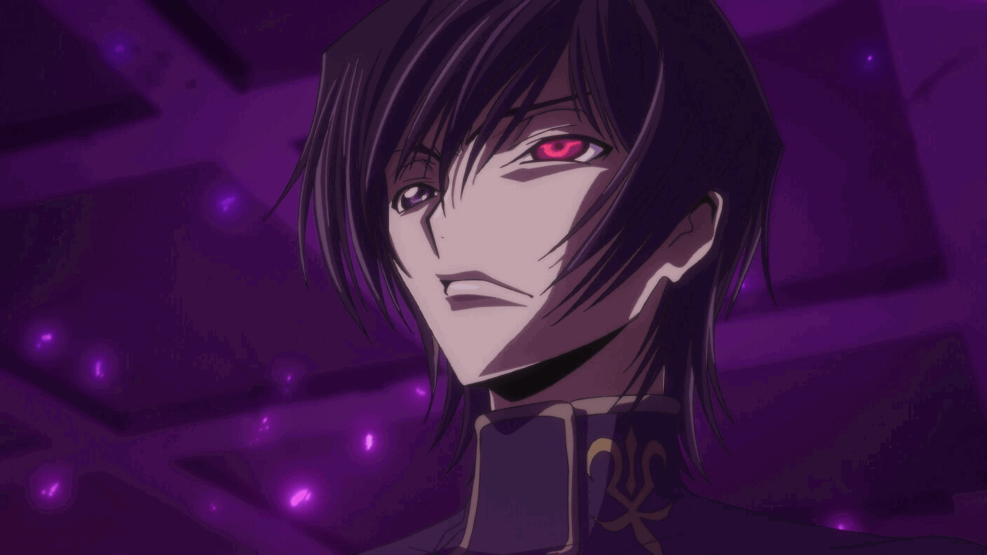 Lelouch from Code Geass.