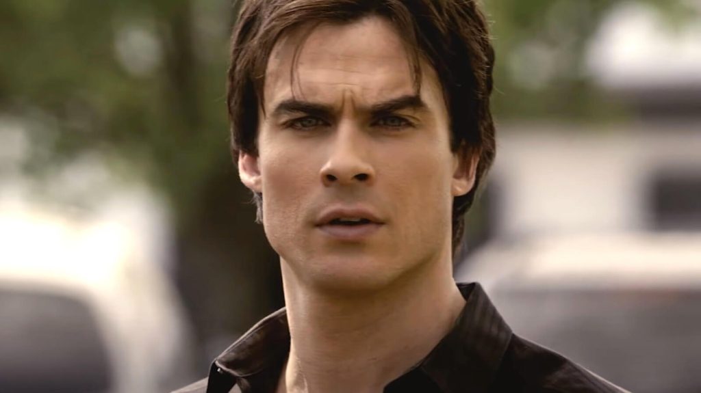 Ian Somerhalder as Damon Salvatore in The Vampire Diaries