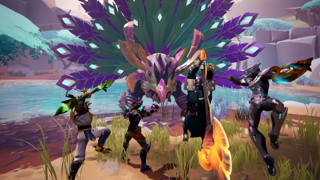 In-game image from Dauntless