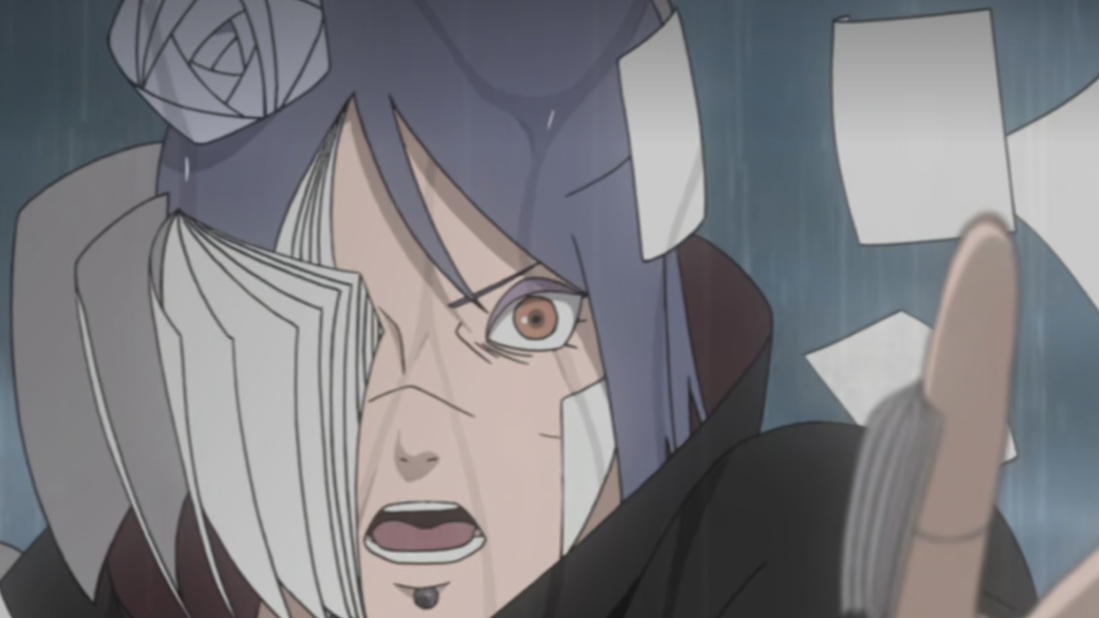 Konan in a still from Naruto Shippuden