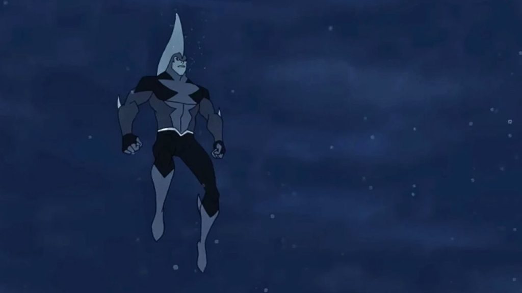 Tiger Shark ready to fight underwater in Avengers Assemble