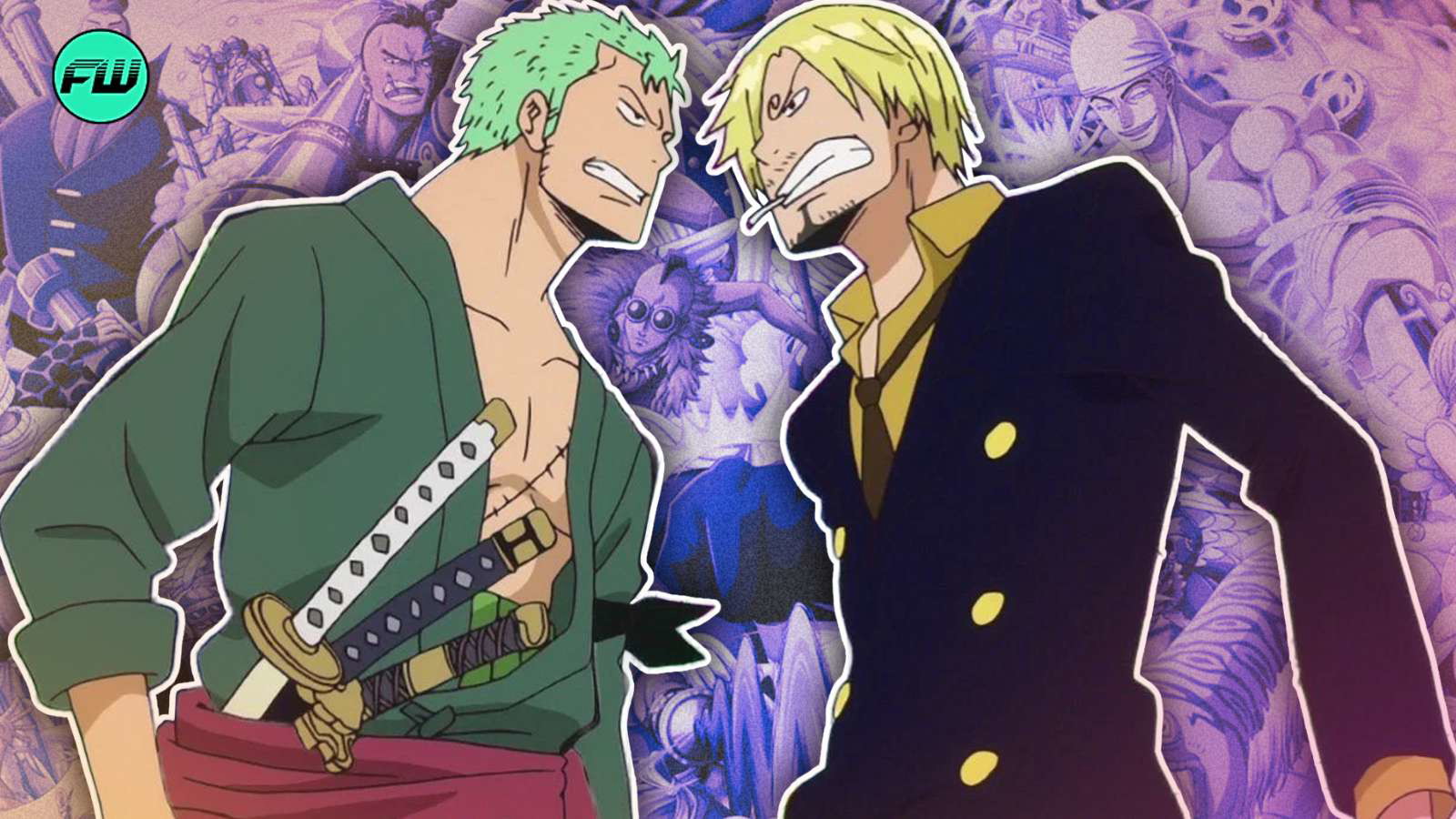 Zoro and Sanji from One Piece