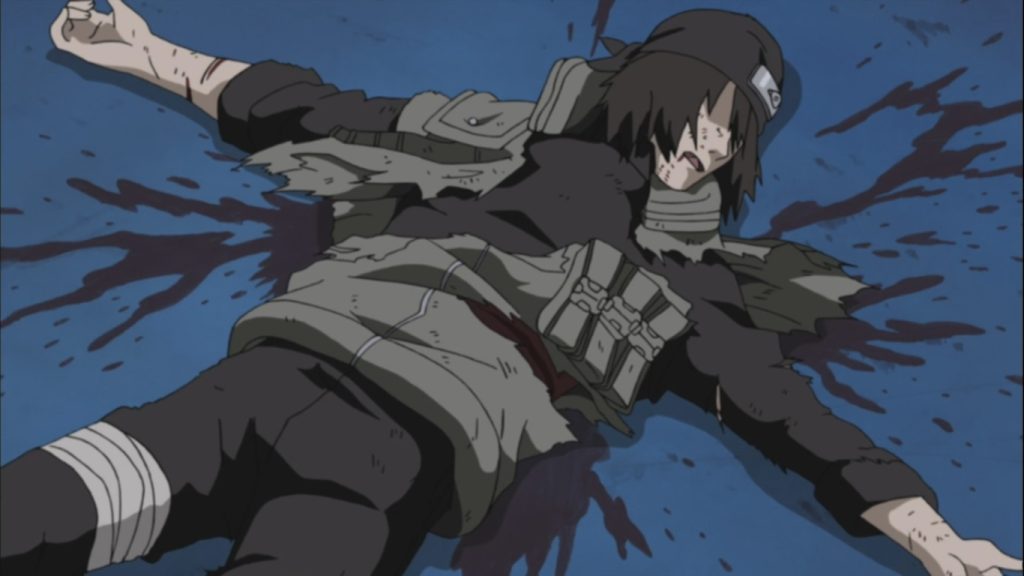 hayate gekko death naruto gore