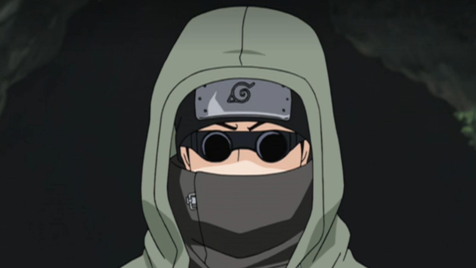 Shino Aburame in Masashi Kishimoto's Naruto