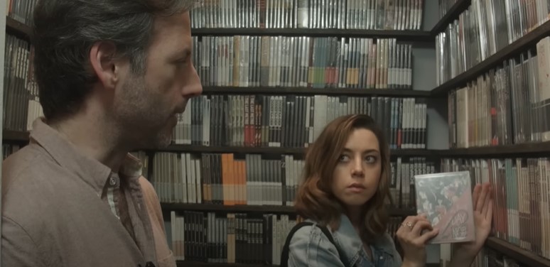 Jeff Baena and Aubrey Plaza