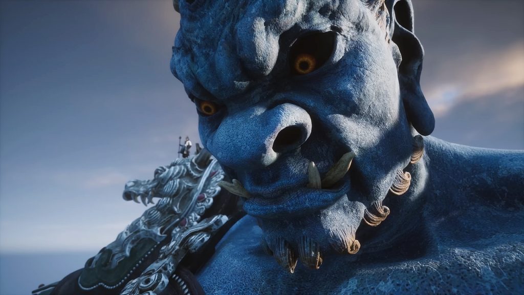 A scene from the opening sequence of Game Science's action RPG, Black Myth: Wukong.