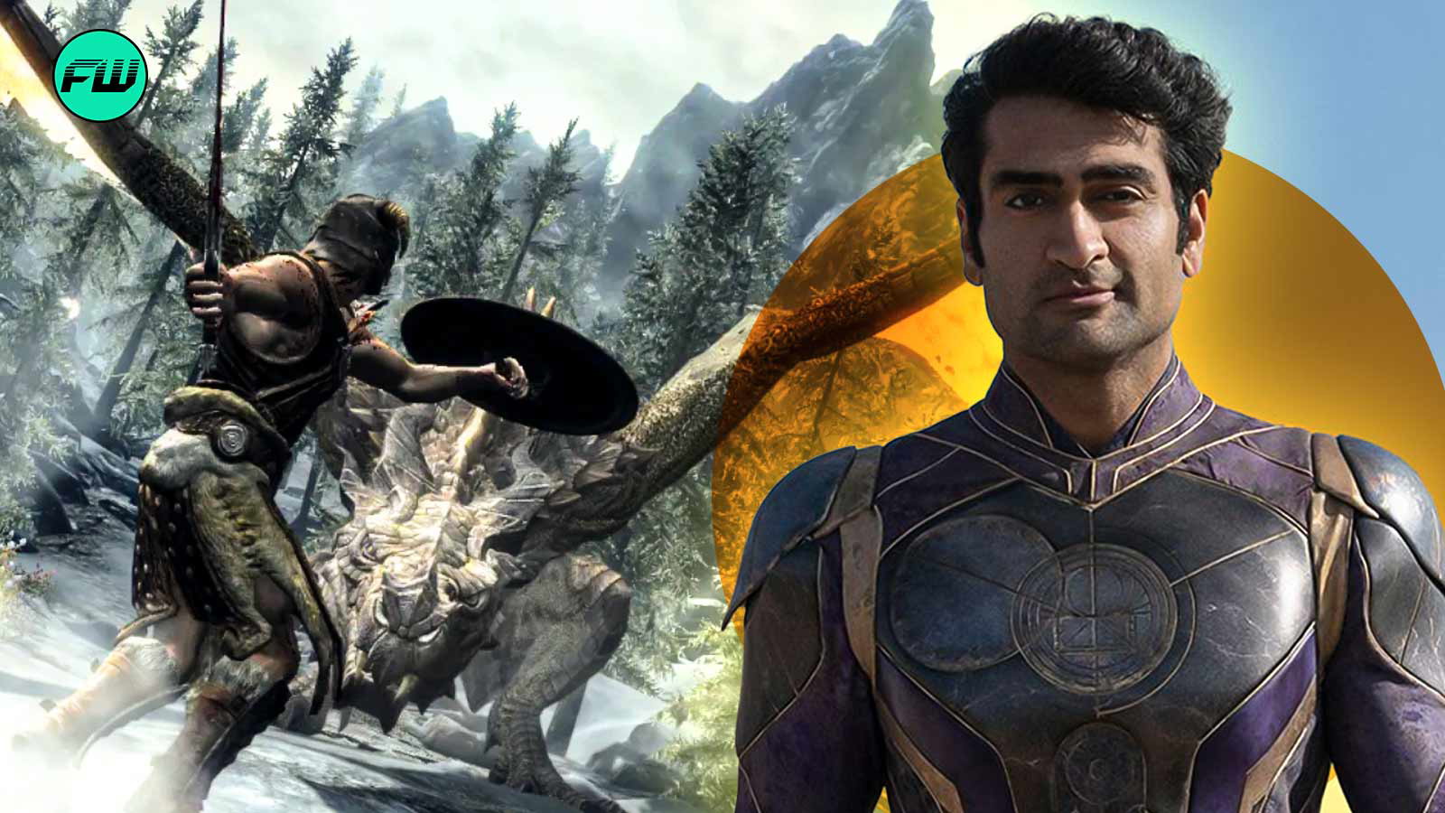 skyrim is kumail nanjiani's favourite game