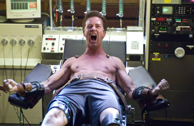 Edward Norton as Bruce Banner in Marvel’s The Incredible Hulk.