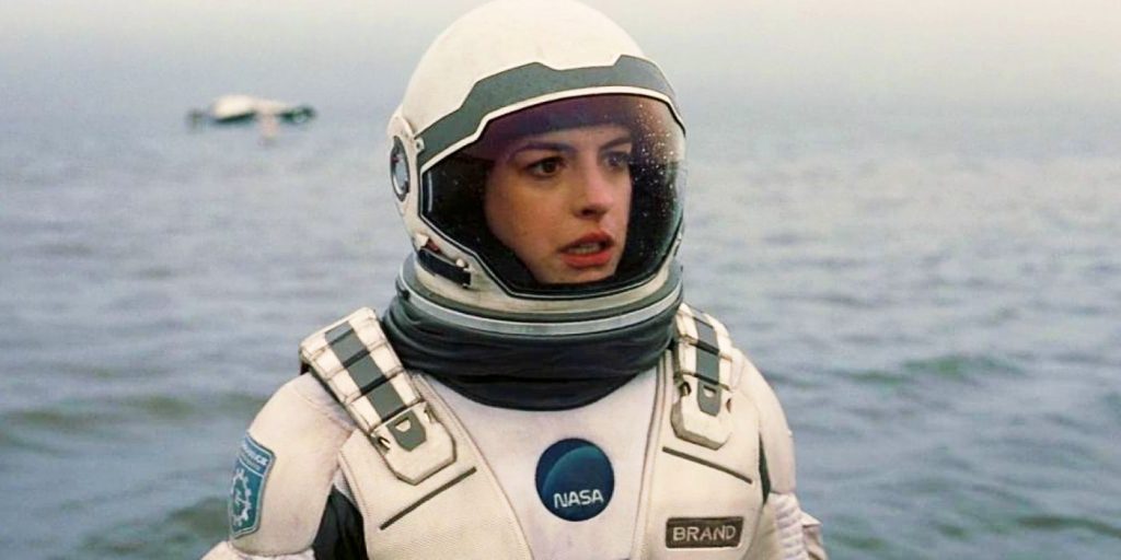 Anne Hathaway in Interstellar