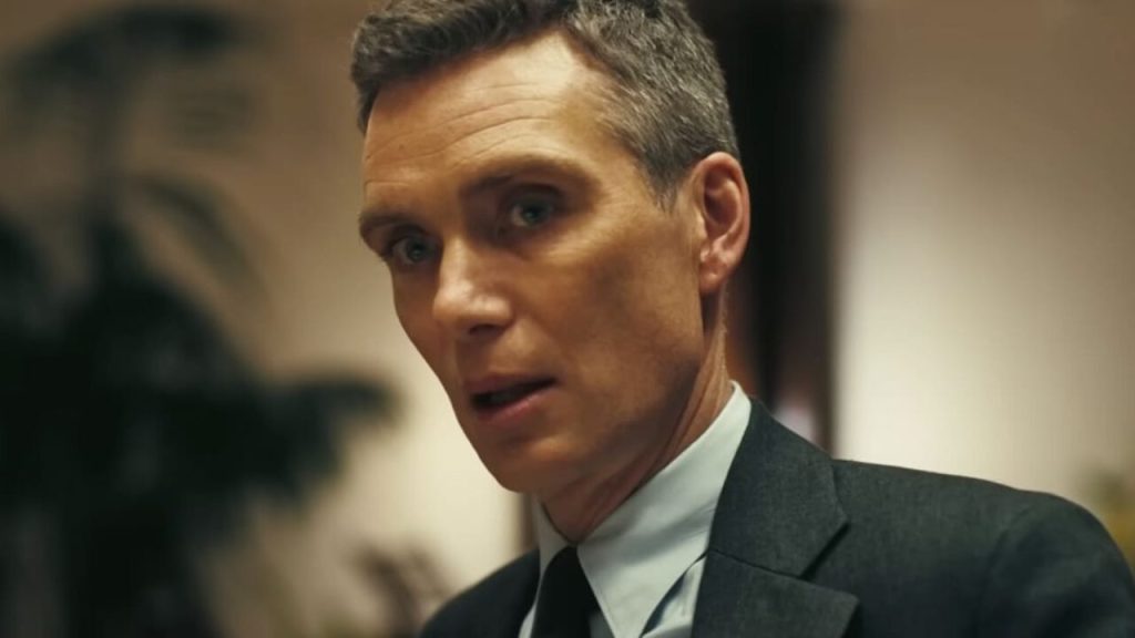 Cillian Murphy in and as Oppenheimer