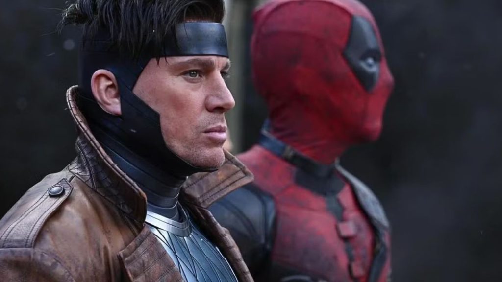 Channing Tatum as Gambit and Ryan Reynolds as Deadpool in Deadpool & Wolverine