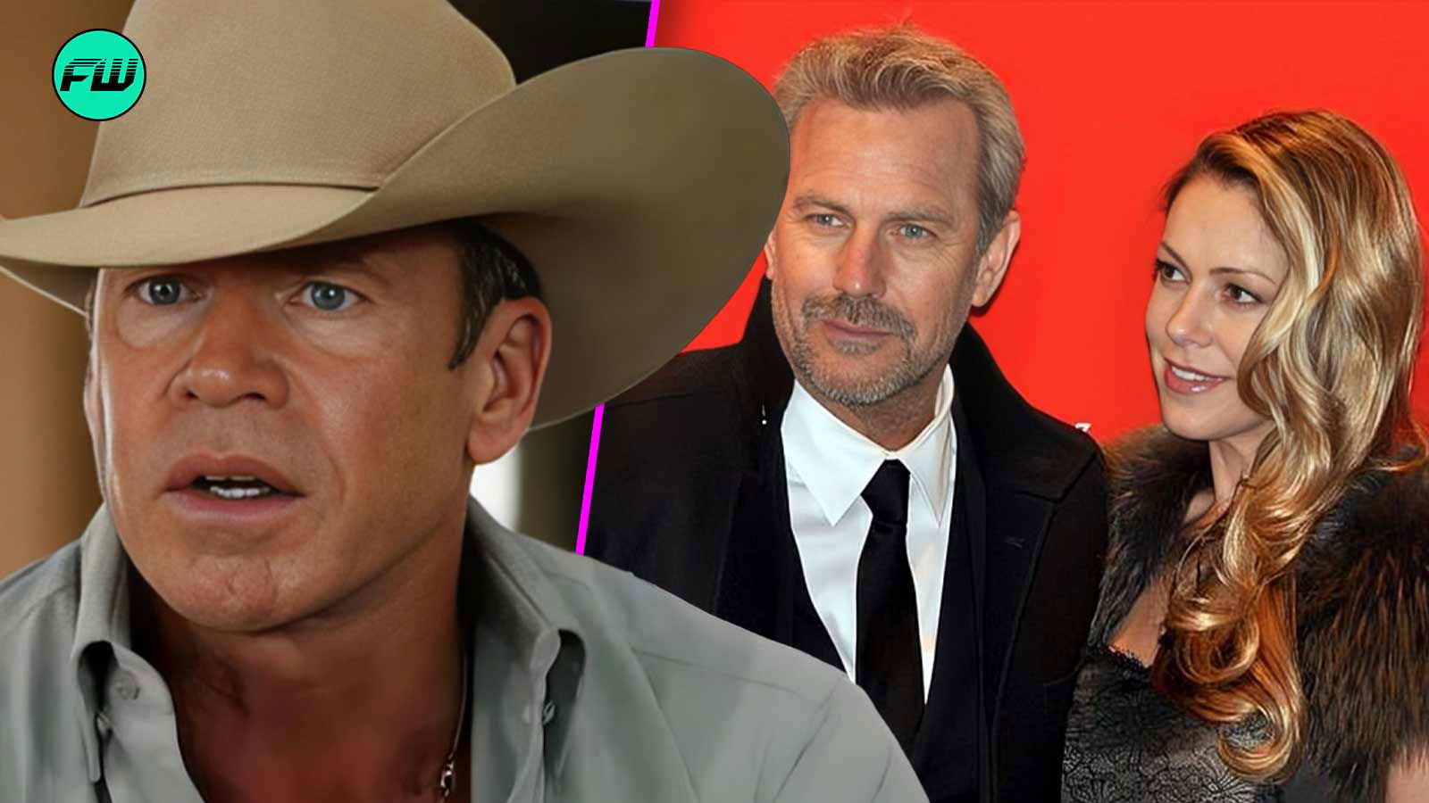 kevin costner-christine baumgartner-taylor sheridan