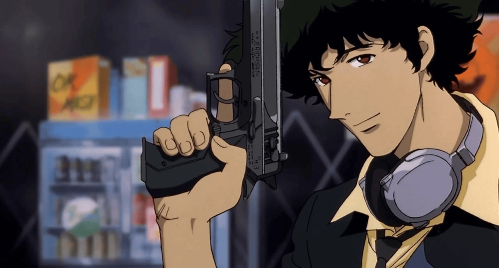 A still from Cowboy Bebop.