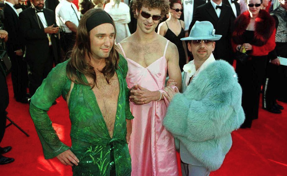 Trey Parker and Matt Stone on the red-carpet (L-R)