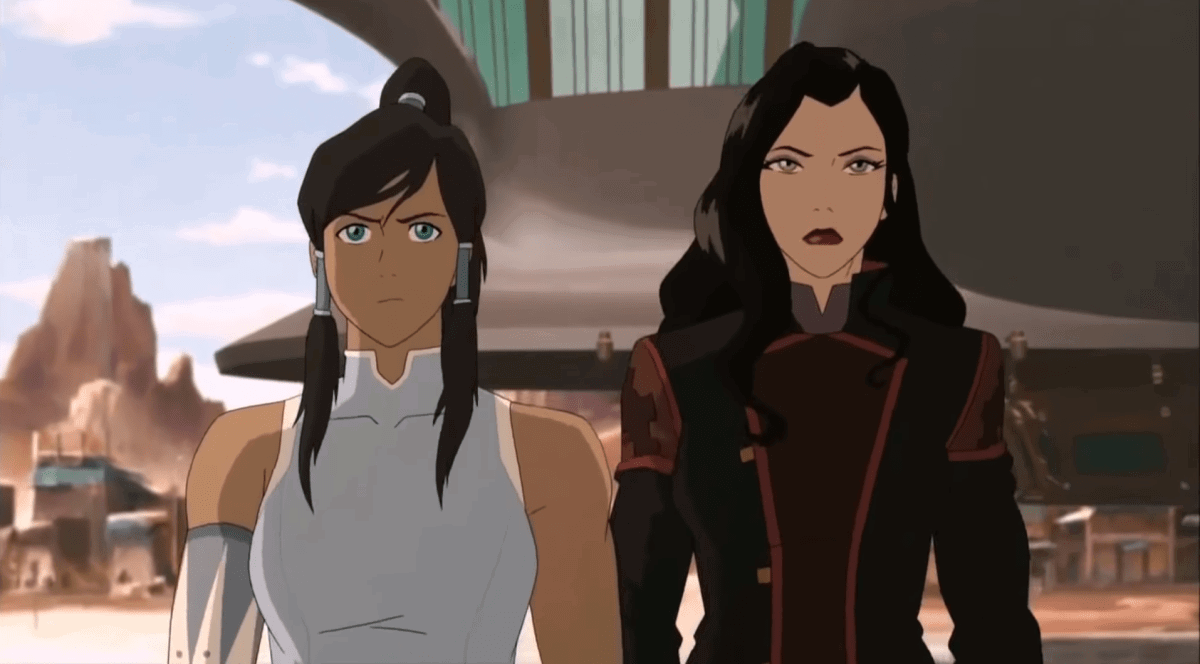 korra and asami sato