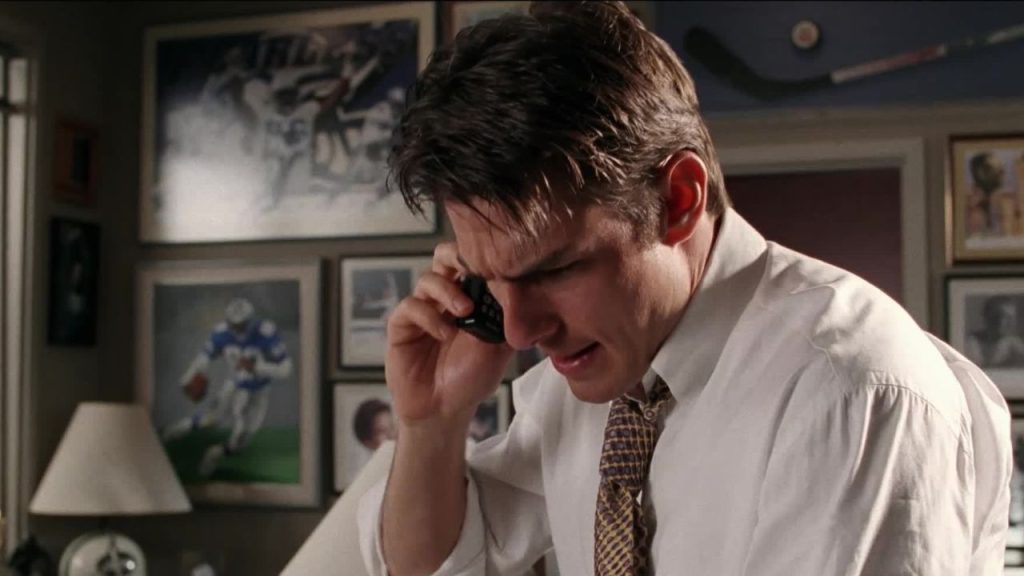 Tom Cruise’s Iconic 1996 Film Unknowingly Inspired Dakota Johnson’s Materialists 1 Tom Cruise, talking on a phone.