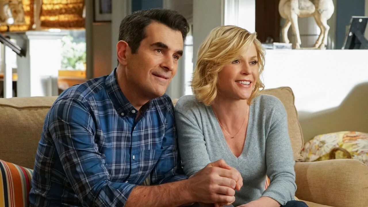 Ty Burrell and Julie Bowen in Modern Family