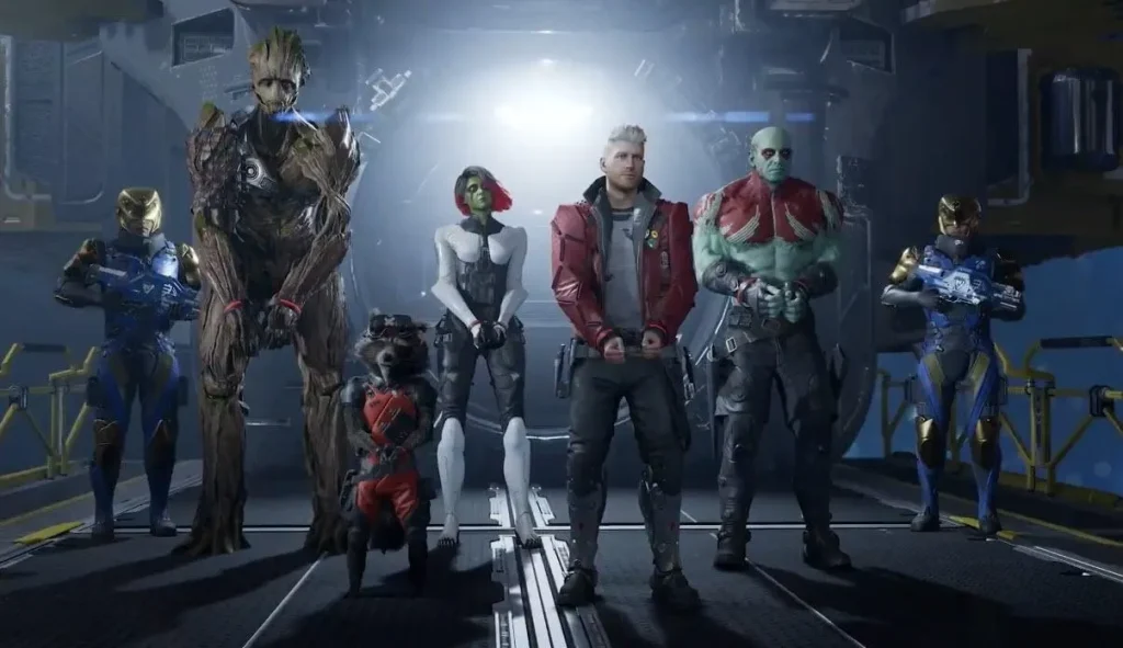 Guardians of the Galaxy in-game