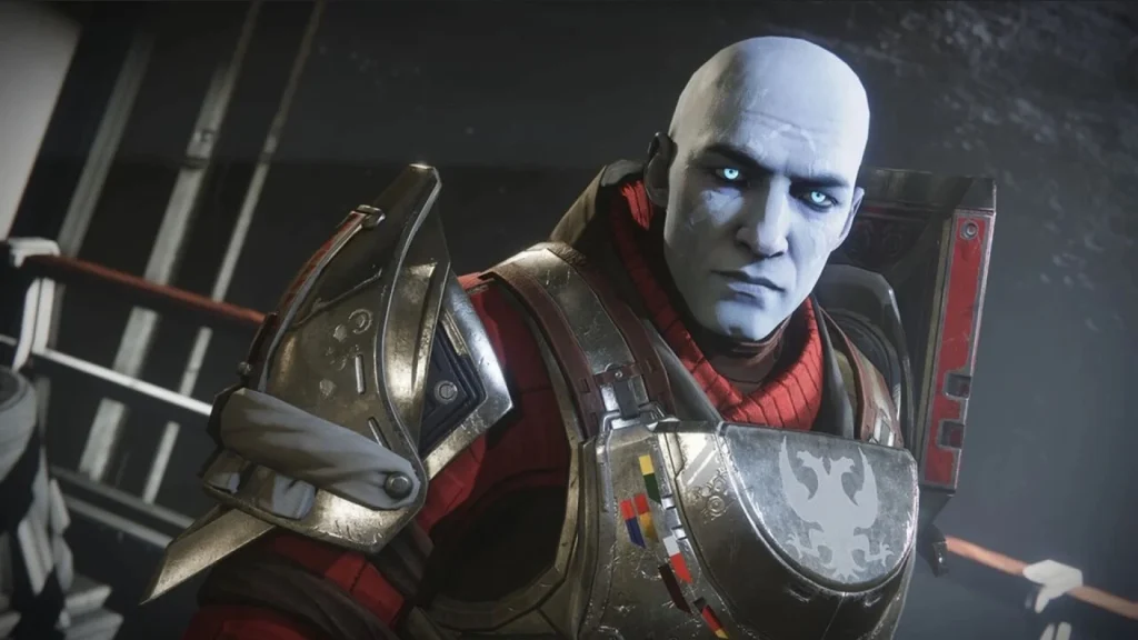 The Vanguard Commander of the Titans, Zavala.