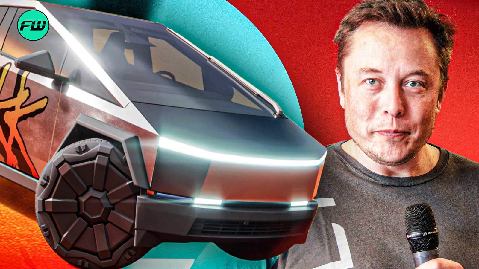 Elon Musk and Cybertruck Fortnite