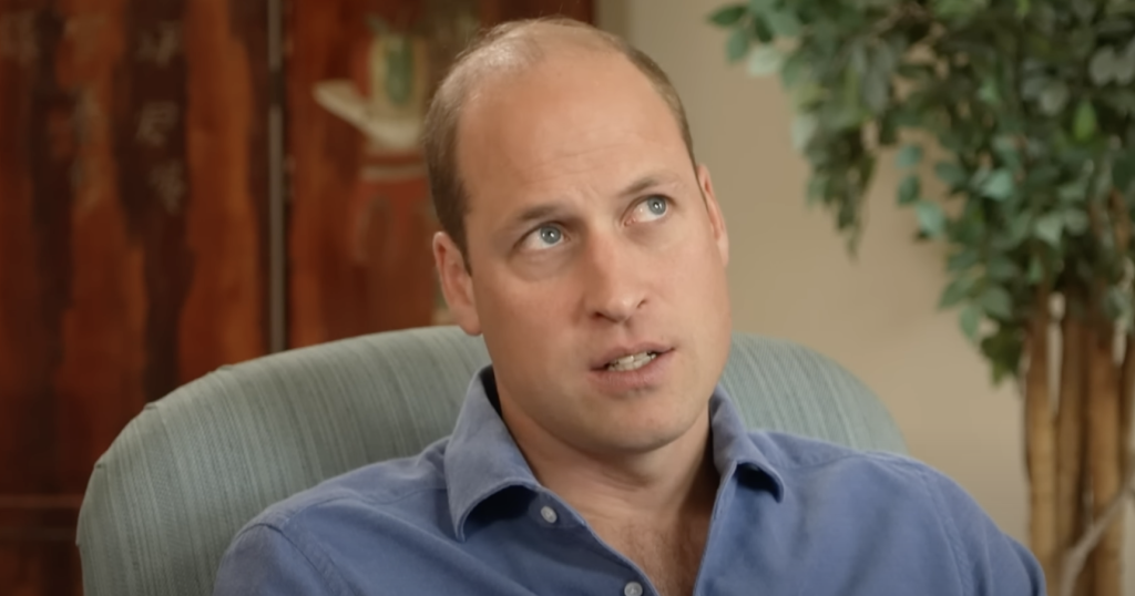 Prince William in an interview 