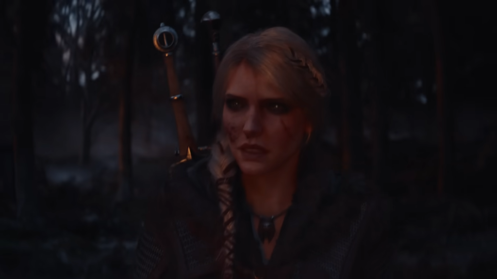 An in-game screenshot from The Witcher 4.