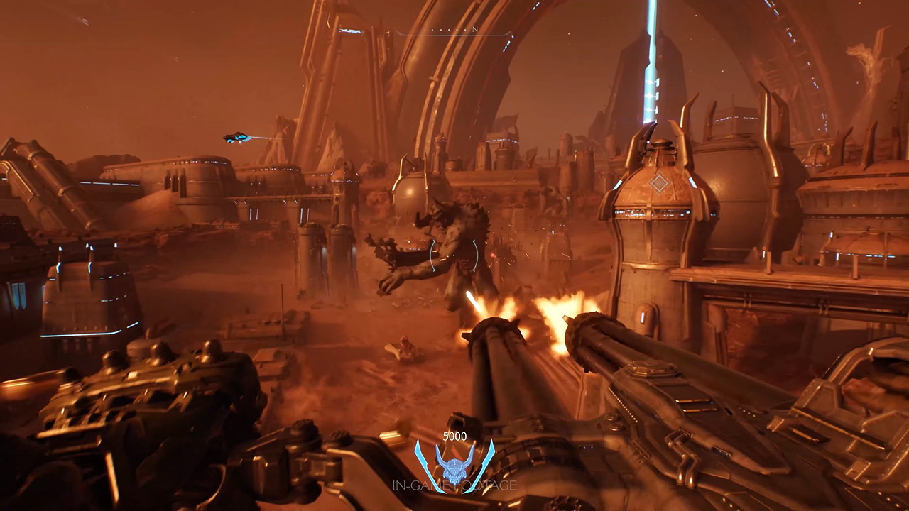 doom the dark ages mech combat