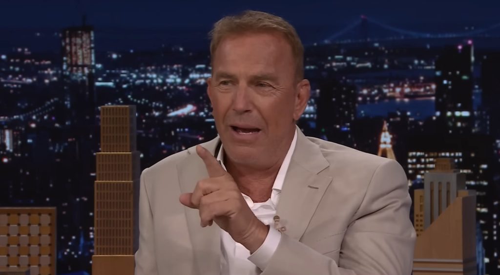 kevin costner tonight show