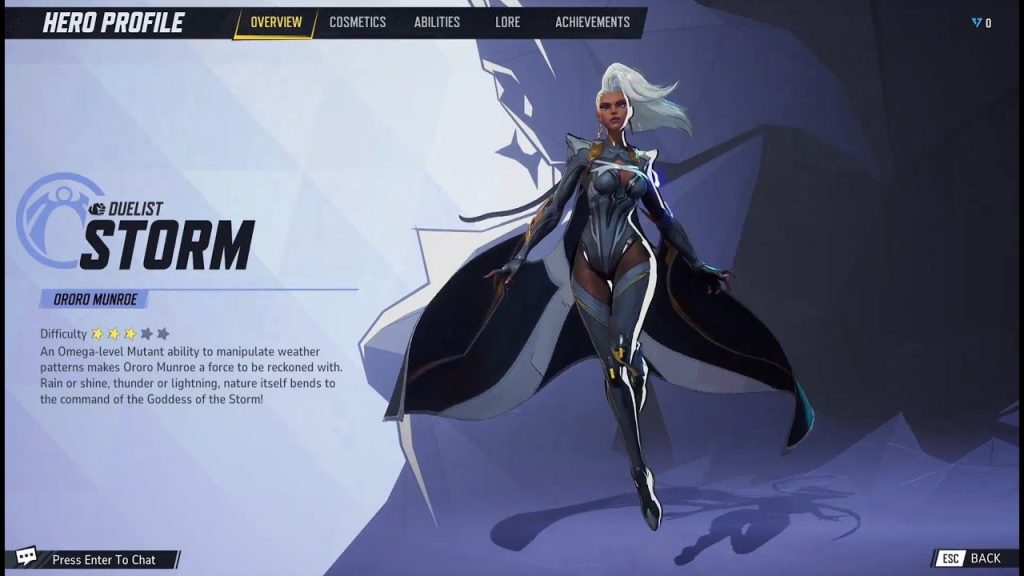 Storm in Marvel Rivals