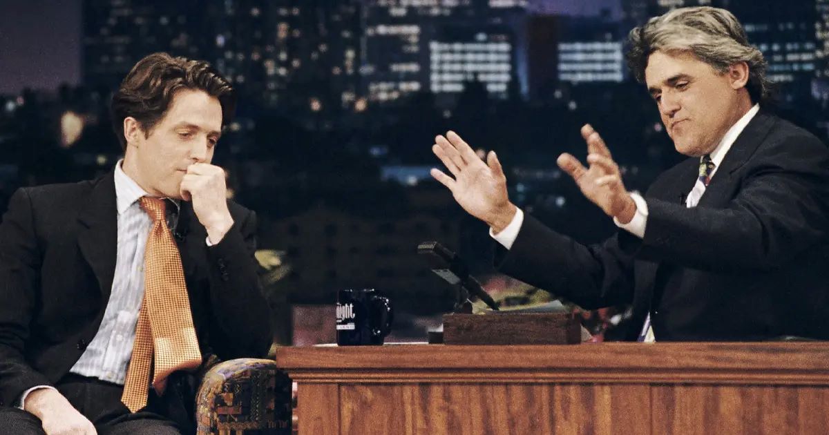“Look I’m Stupid, I Made a Mistake” Jay Leno Trolling Hugh Grant for