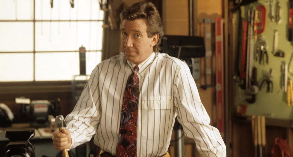 Tim Allen in a still from Home Improvement
