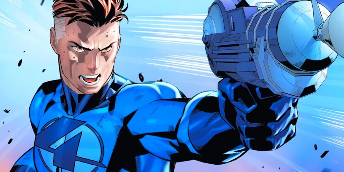 Doom Reed Richards Ripping Marvel Reveals Doctor Doom Doesn't Wear the Mask Because He's Ugly, It ...