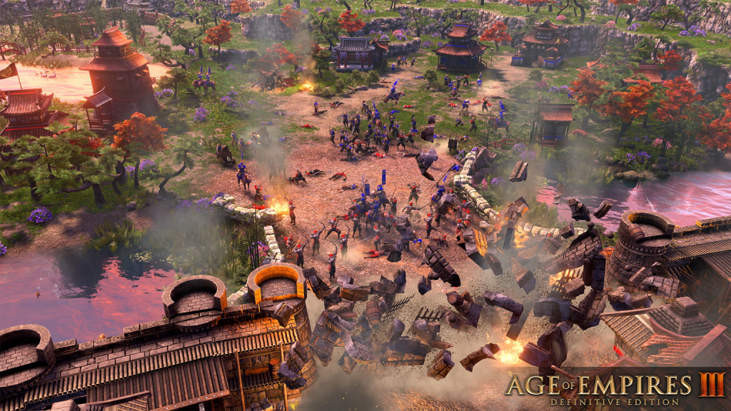 An in-game screenshot from Age of Empires 3: Definitive Edition.