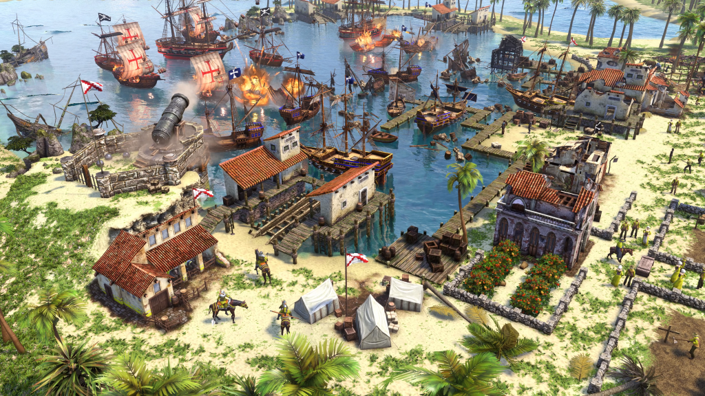 An in-game screenshot from Age of Empires 3: Definitive Edition