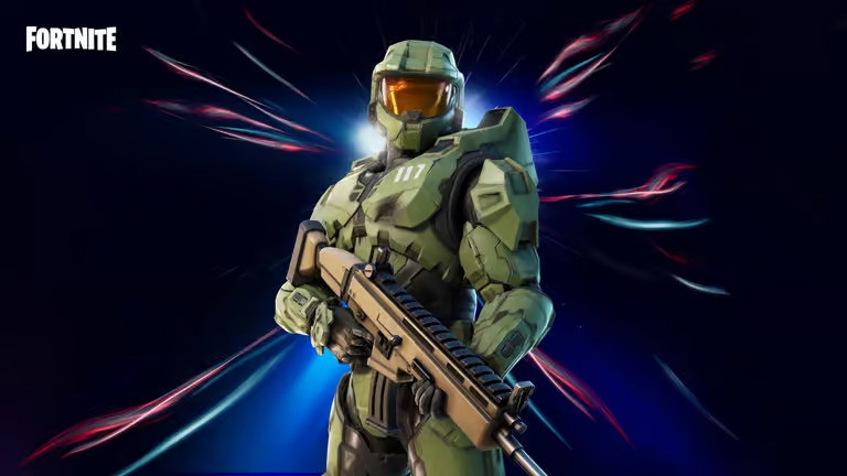 Master Chief in Fortnite.