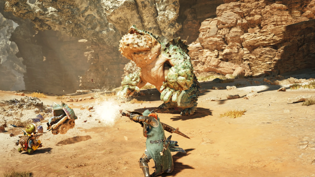 In-game image from Monster Hunter WIlds