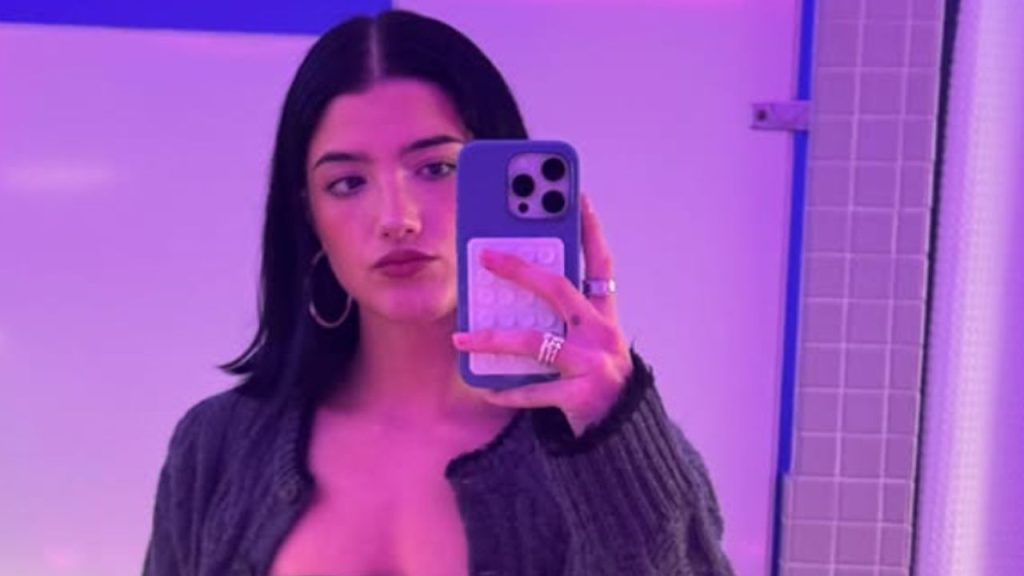 Movie Stars vs. Influencers: Who’s Made More Money in 2024? 9 Charli D'Amelio taking a selfie before a mirror.