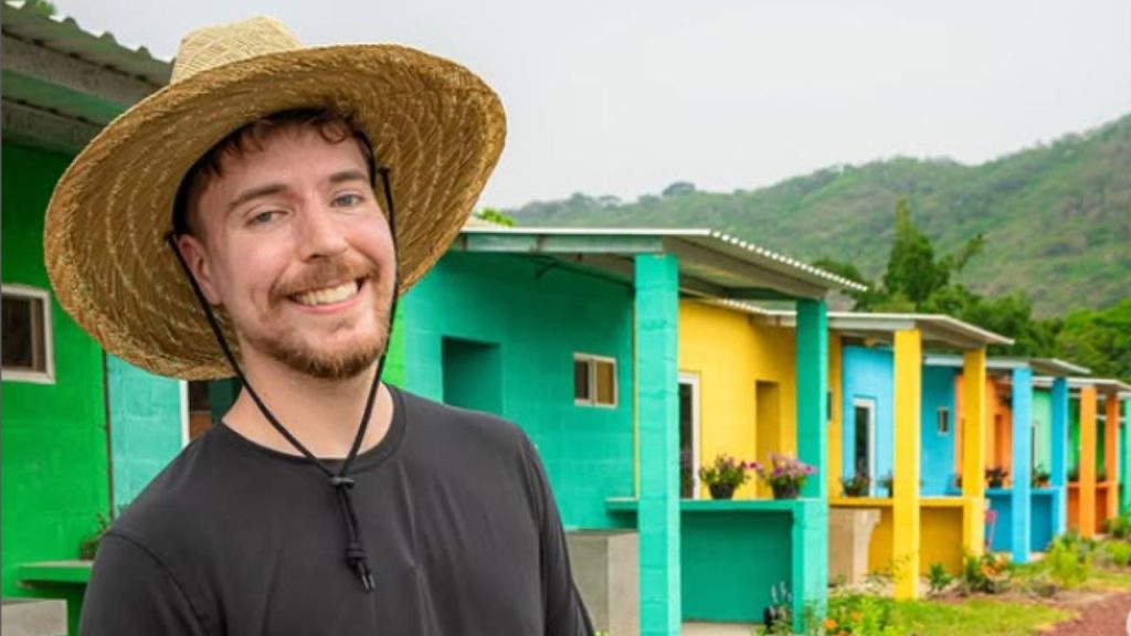 MrBeast donating houses in El Salvador