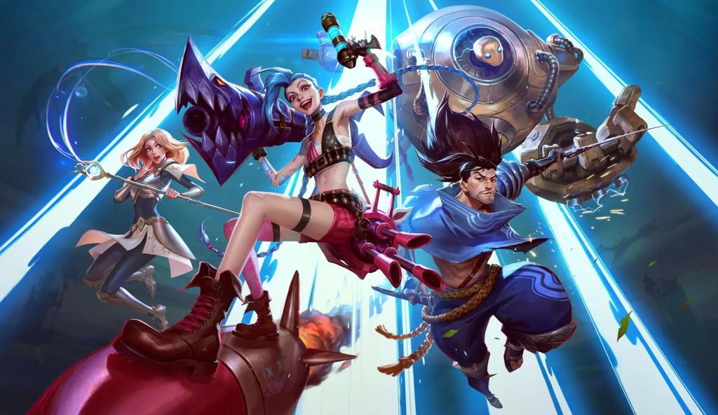 An in-game screenshot from League of Legends.